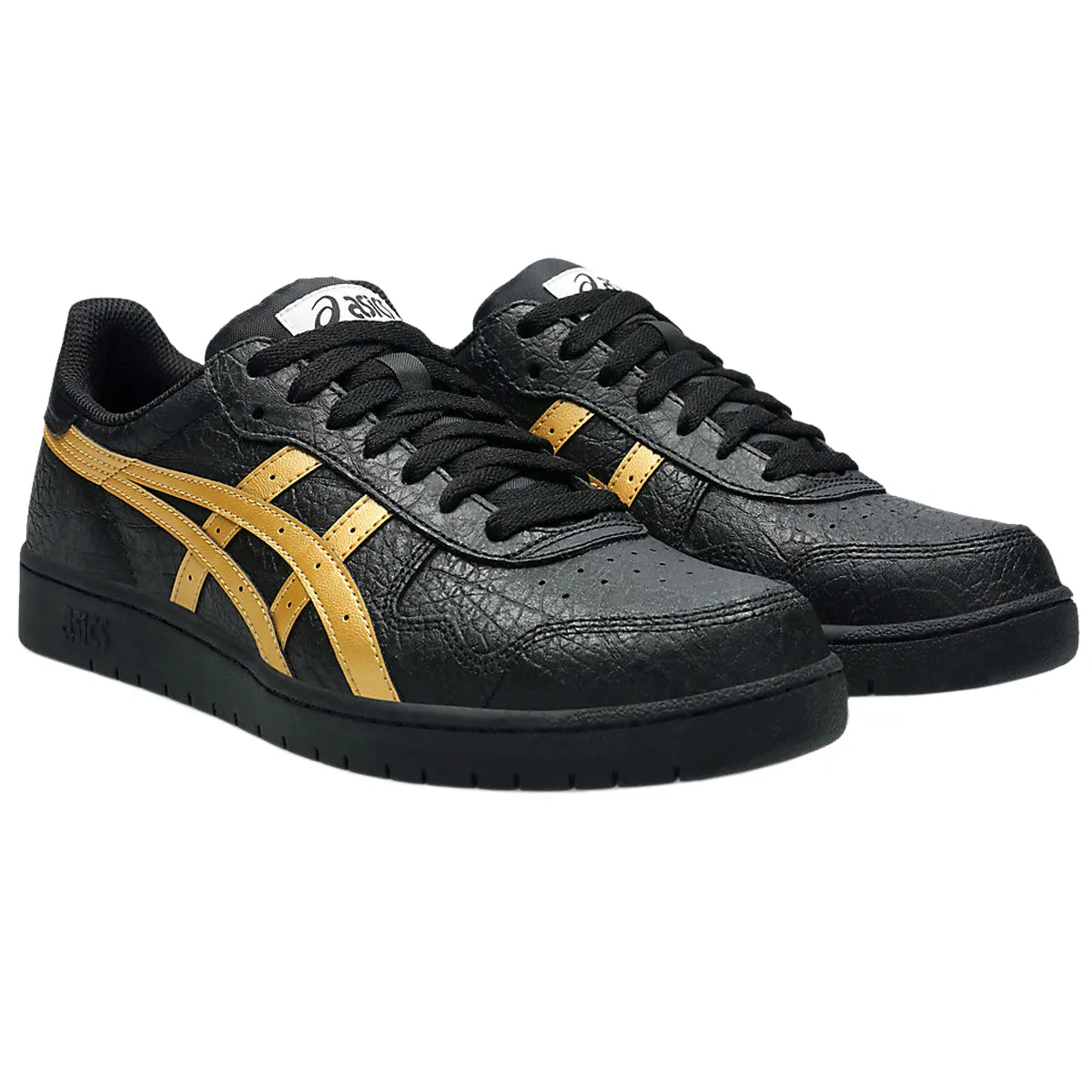 Asics Japan Pro - Black/Pure Gold Best Asics Shoes For Long Distance Running