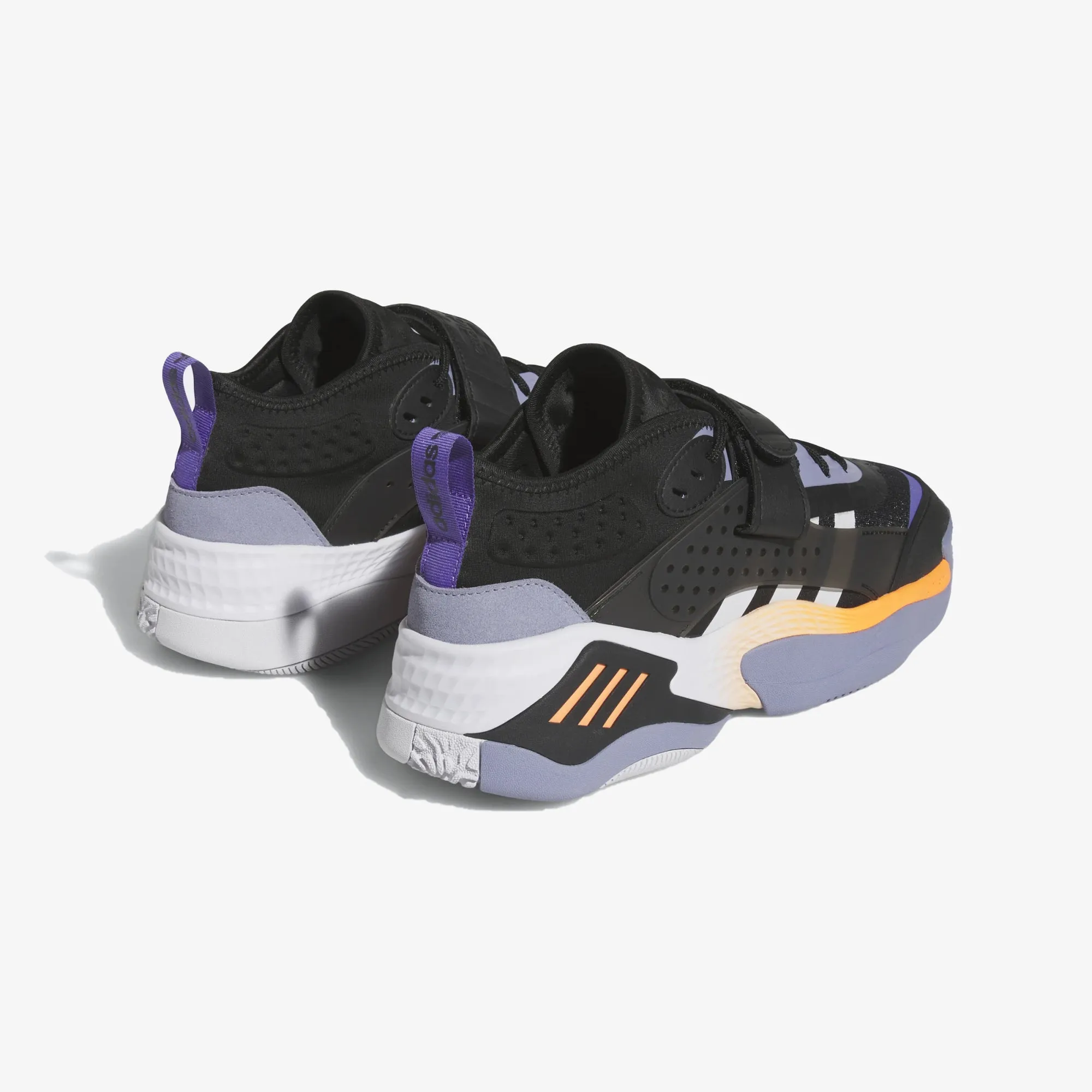 Adidas Originals | STREETBALL III  { CORE BLACK/DASH GREY/SILVER VIOLET Adidas Brown Shoes