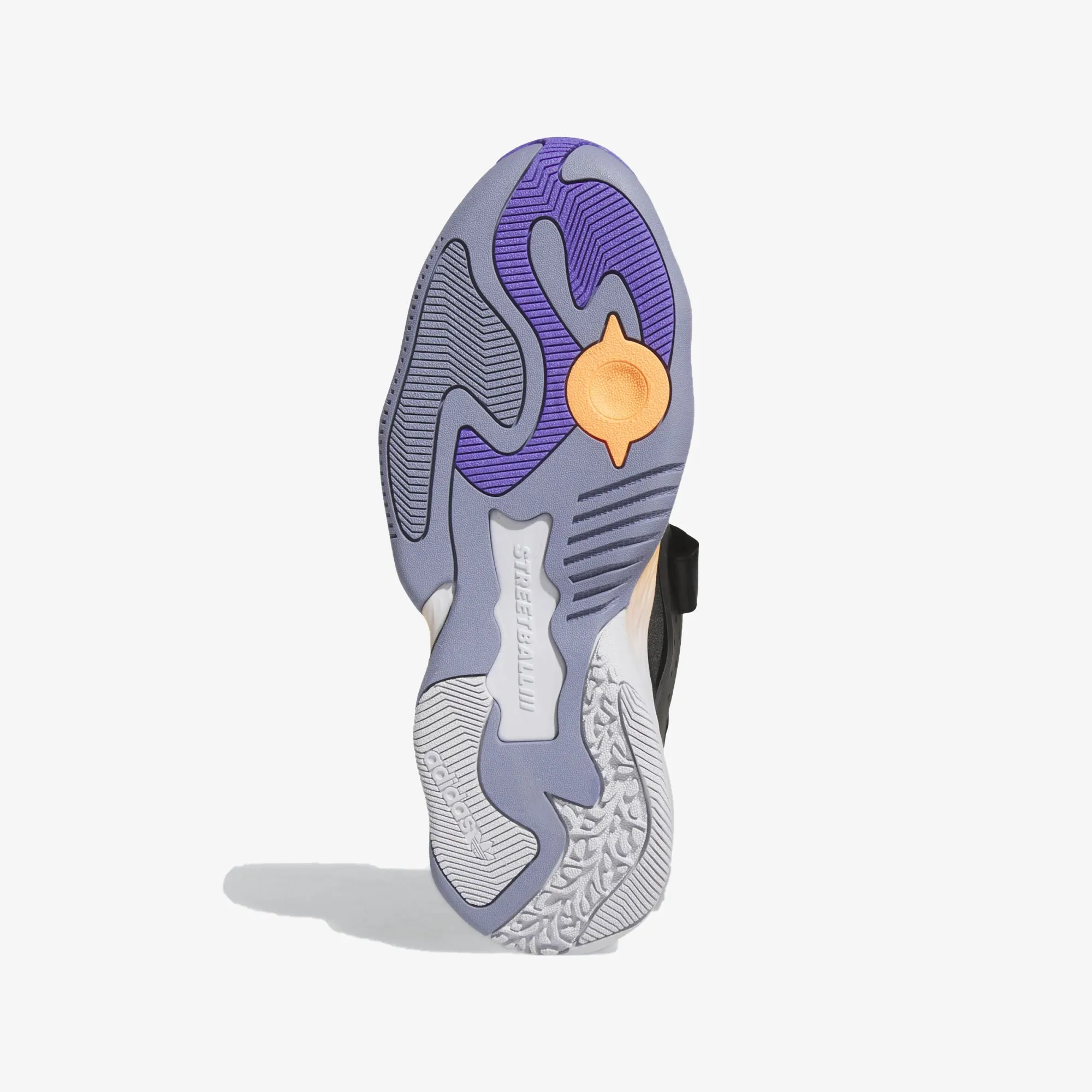 Adidas Gazelle Og Shoes Adidas Originals | STREETBALL III  { CORE BLACK/DASH GREY/SILVER VIOLET