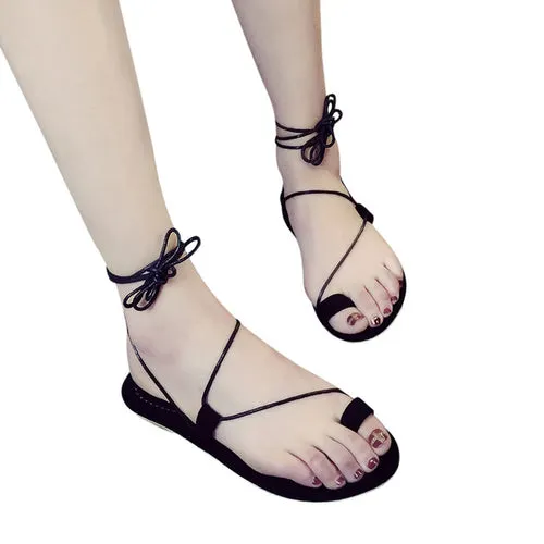 Stability Shoe Women Sandals For Female Summer Flat Shoes