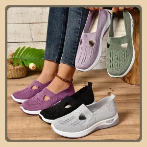 Women Shoes Comfortable Low-Top Shoes Fabric Breathable Lightweight Shoes for Women for Casual Walking and Outdoor Activities Casual Brown Shoe