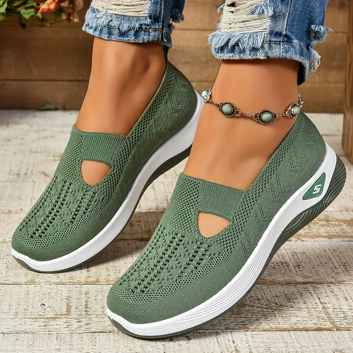 Casual Shoes Size 6 Women Shoes Comfortable Low-Top Shoes Fabric Breathable Lightweight Shoes for Women for Casual Walking and Outdoor Activities