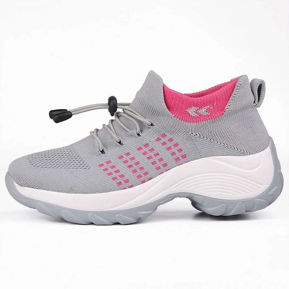 Casual Rain Shoes Women Slip-On Sports Sneakers Shoes