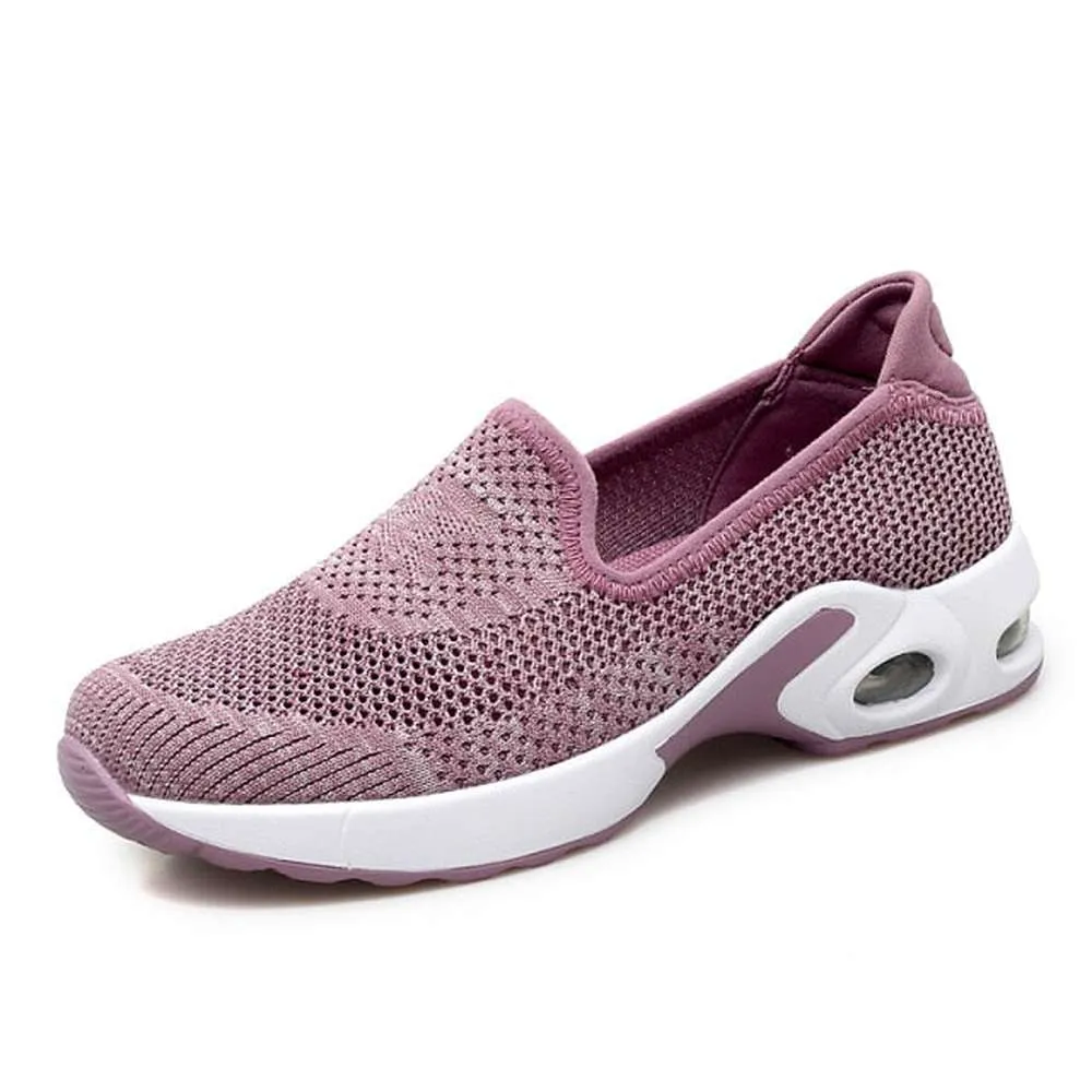 Casual Heels Shoes Women Slip-On Sports Sneakers Shoes