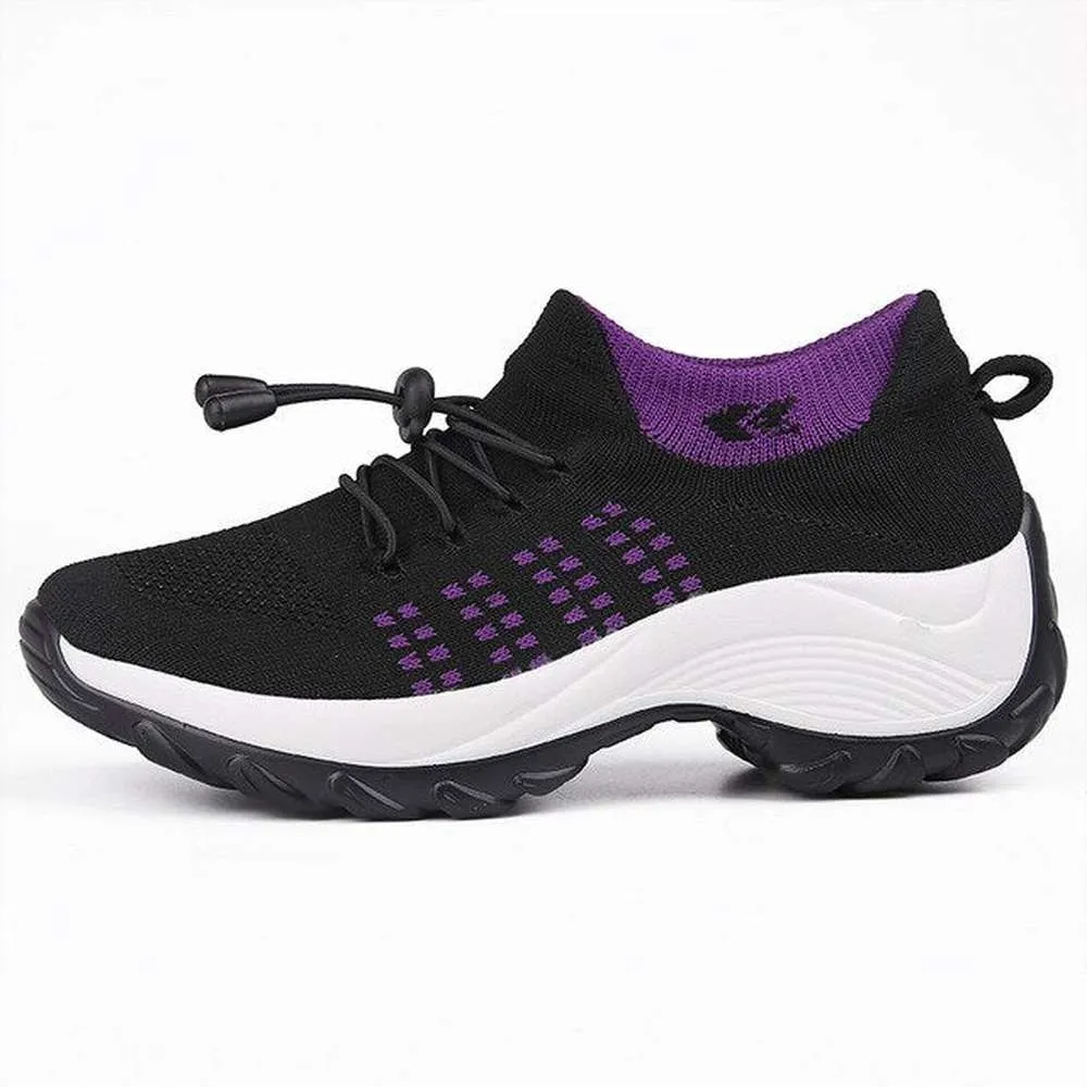 Women Slip-On Sports Sneakers Shoes Good Casual Winter Shoes