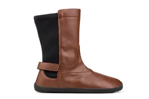 Womens barefoot brown mid-calf boots Waterproofing Shoes Spray