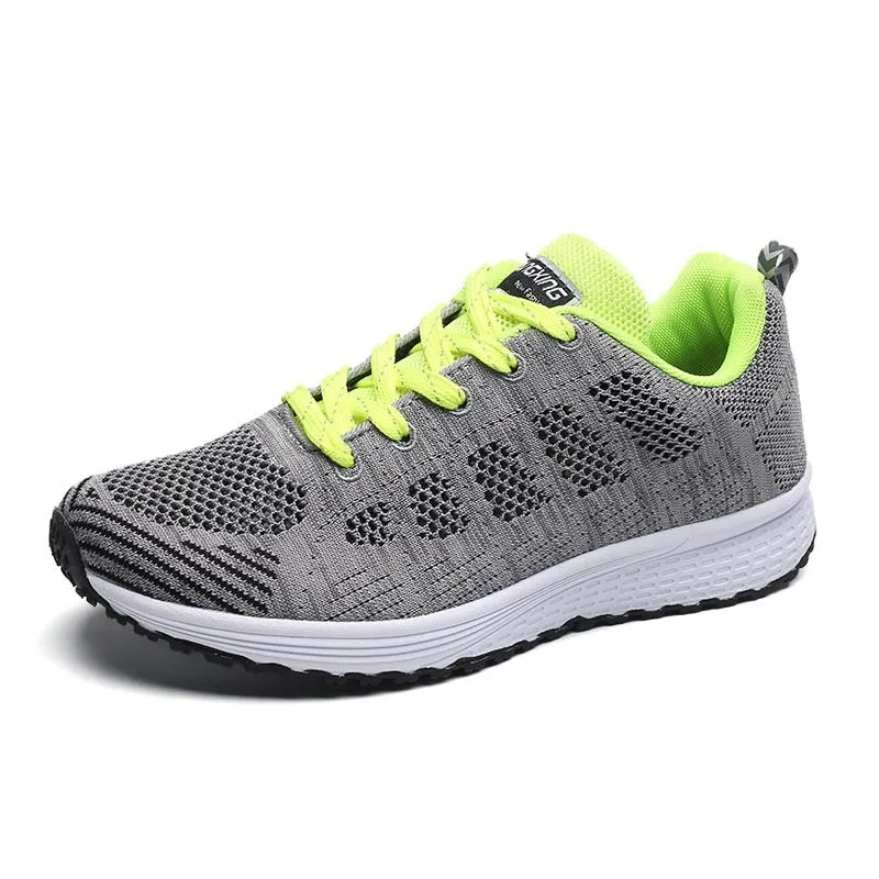 Women's Breathable Sneakers Fashionable Shoes Shiny Sneakers