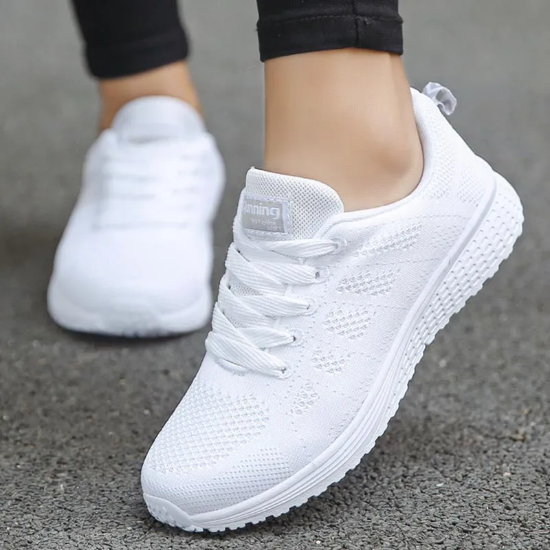 Women's Breathable Sneakers Fashionable Shoes Qc Sneakers