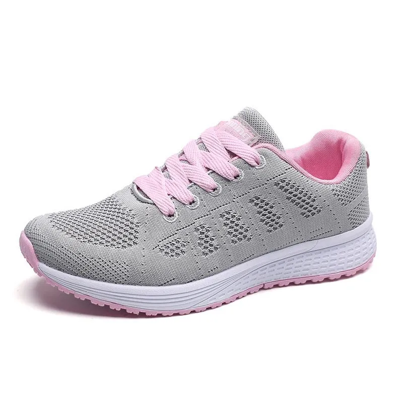 Women's Breathable Sneakers Fashionable Shoes La Gear Sneakers