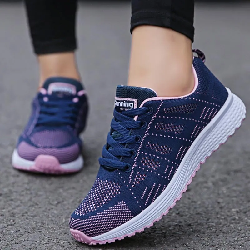 Sneakers Strap Women's Breathable Sneakers Fashionable Shoes