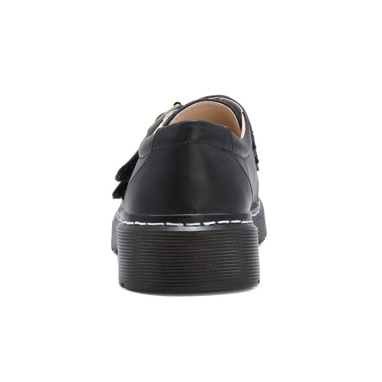 Formal Shoes Flats Women's Buckle Round Toe Flats Shoes