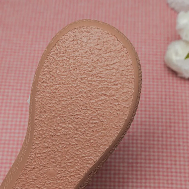 Women's Lolita Lace Bowtie Mary Janes Flats Shoes Flat Silver Formal Shoes