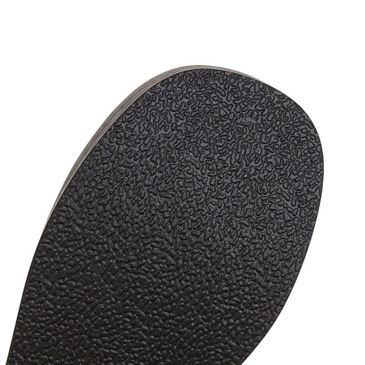 60s Flat Shoes Women's T Strap Bowtie Mary Jane Platform Flats Shoes