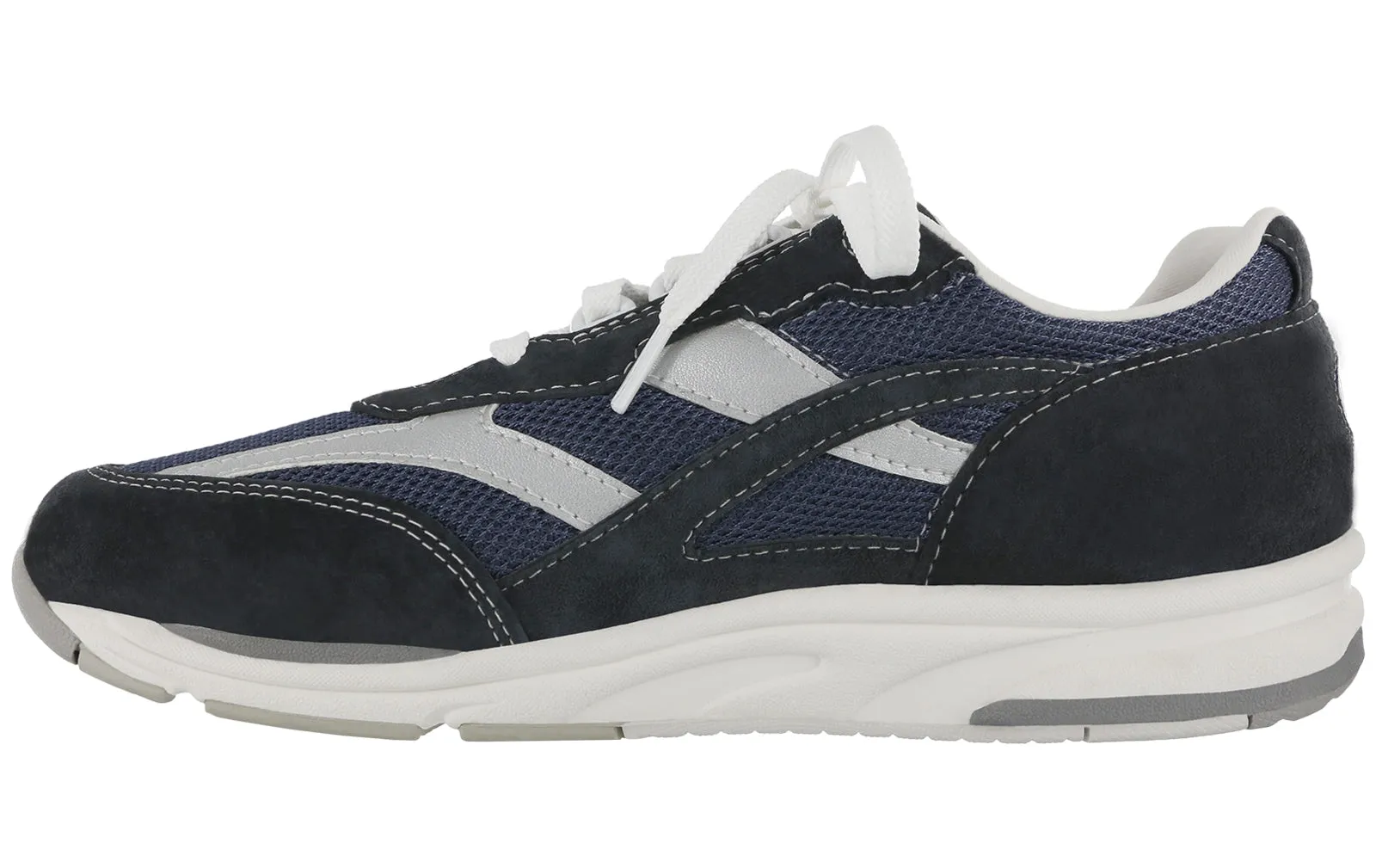 Best Beginner Trail Running Shoes Women's Tour Mesh Lace Up Sneaker in Blue