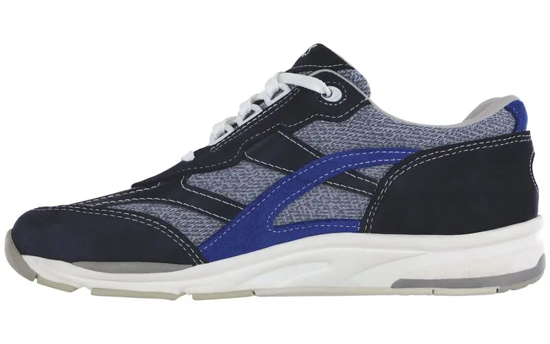 Support Trail Shoes Women's Tour Mesh Lace Up Sneaker in LT Marine