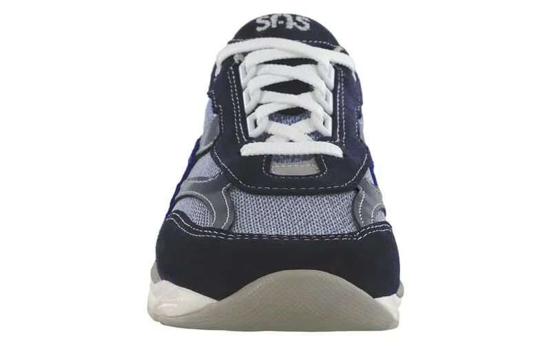 Juniper Running Shoes Women's Tour Mesh Lace Up Sneaker in LT Marine