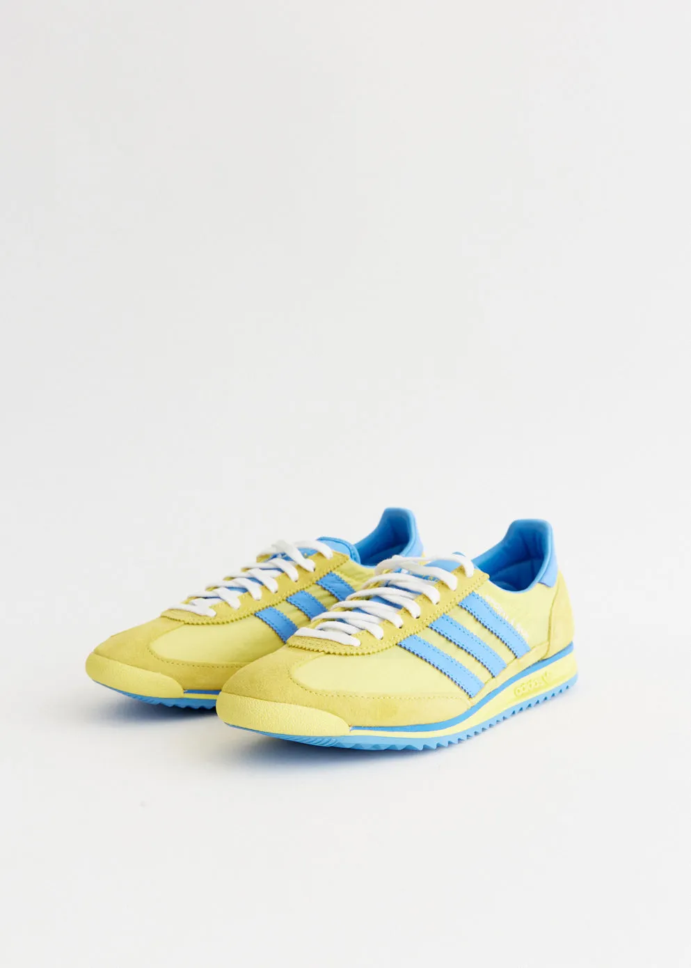 Adidas Shoes Tennis x Sporty & Rich SL72 'Yellow Blue' Sneakers