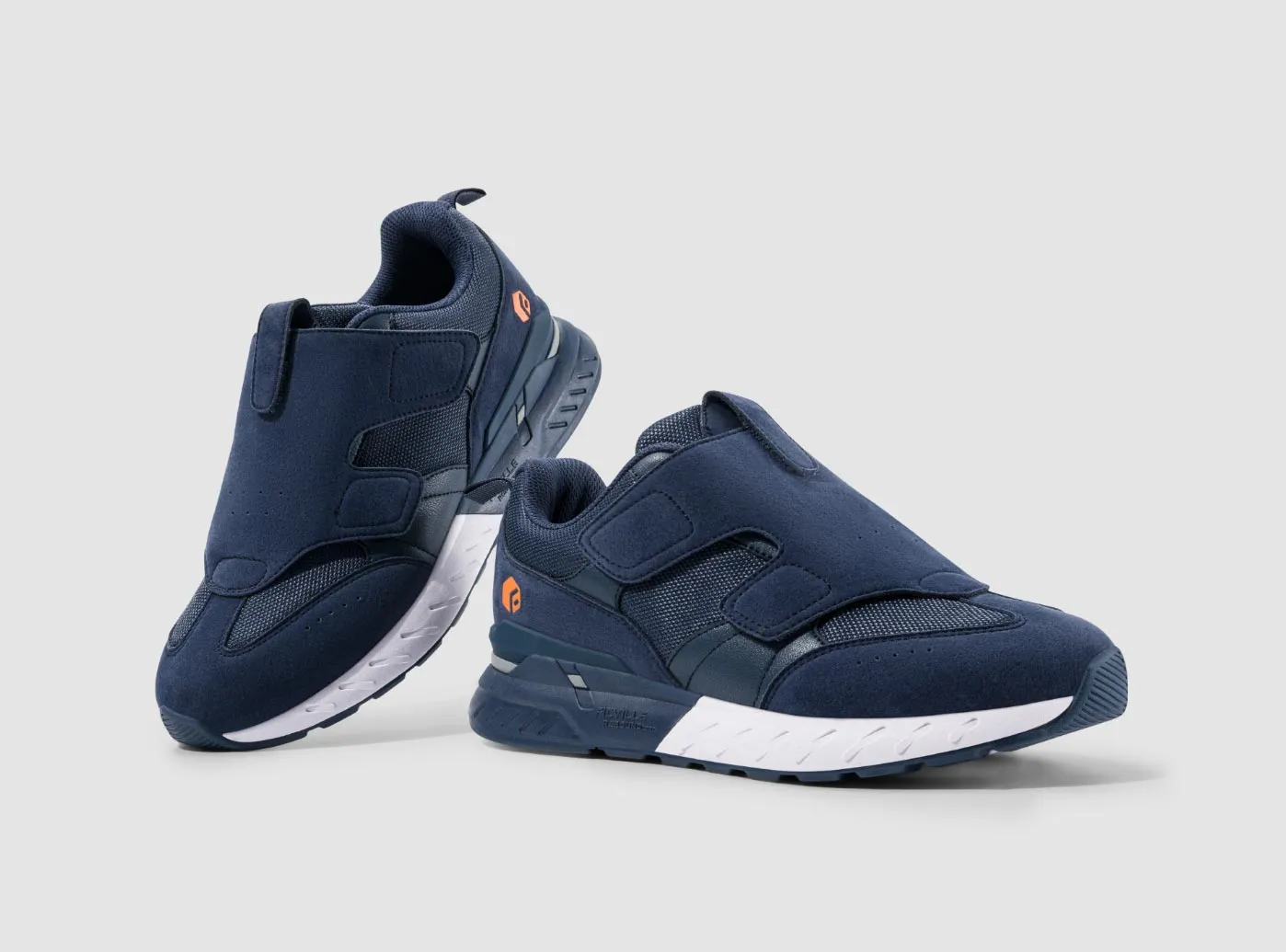 FitVille Men's Rebound Core Walking Shoes V10 High Heel To Flat Shoe